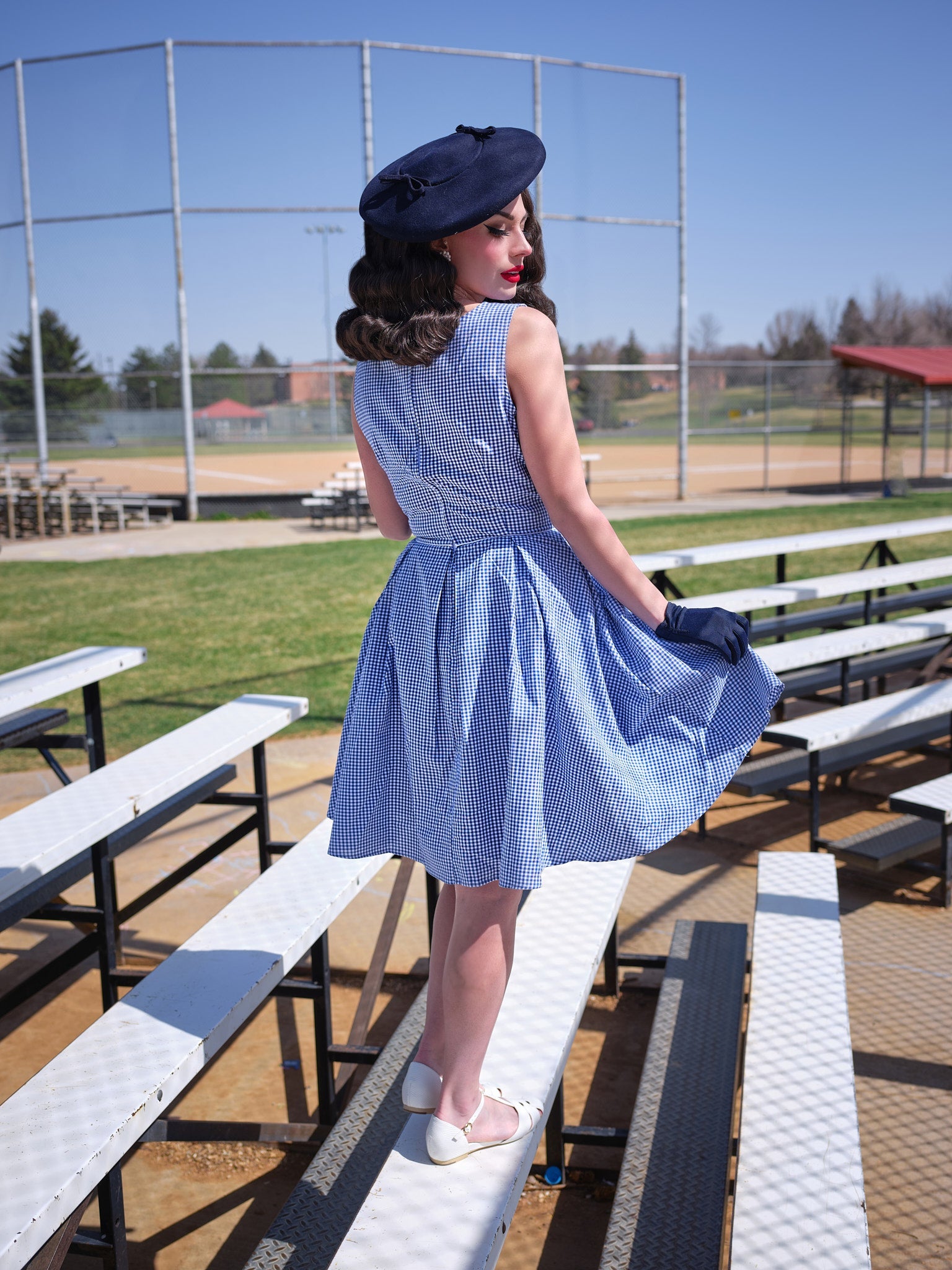 Elizabeth Dress in Gingham
