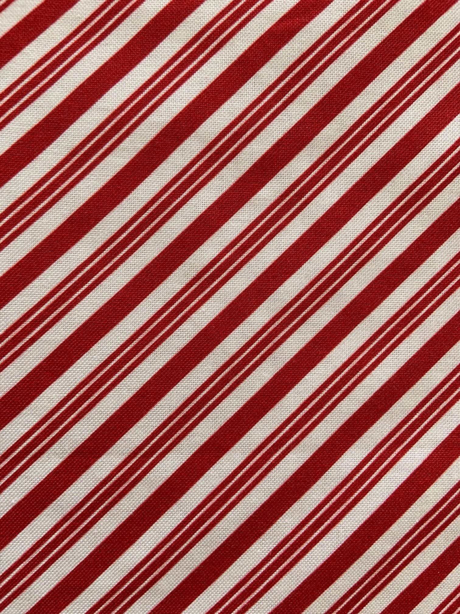 Candy Cane Stripe Bow Top - Plus Sizes only