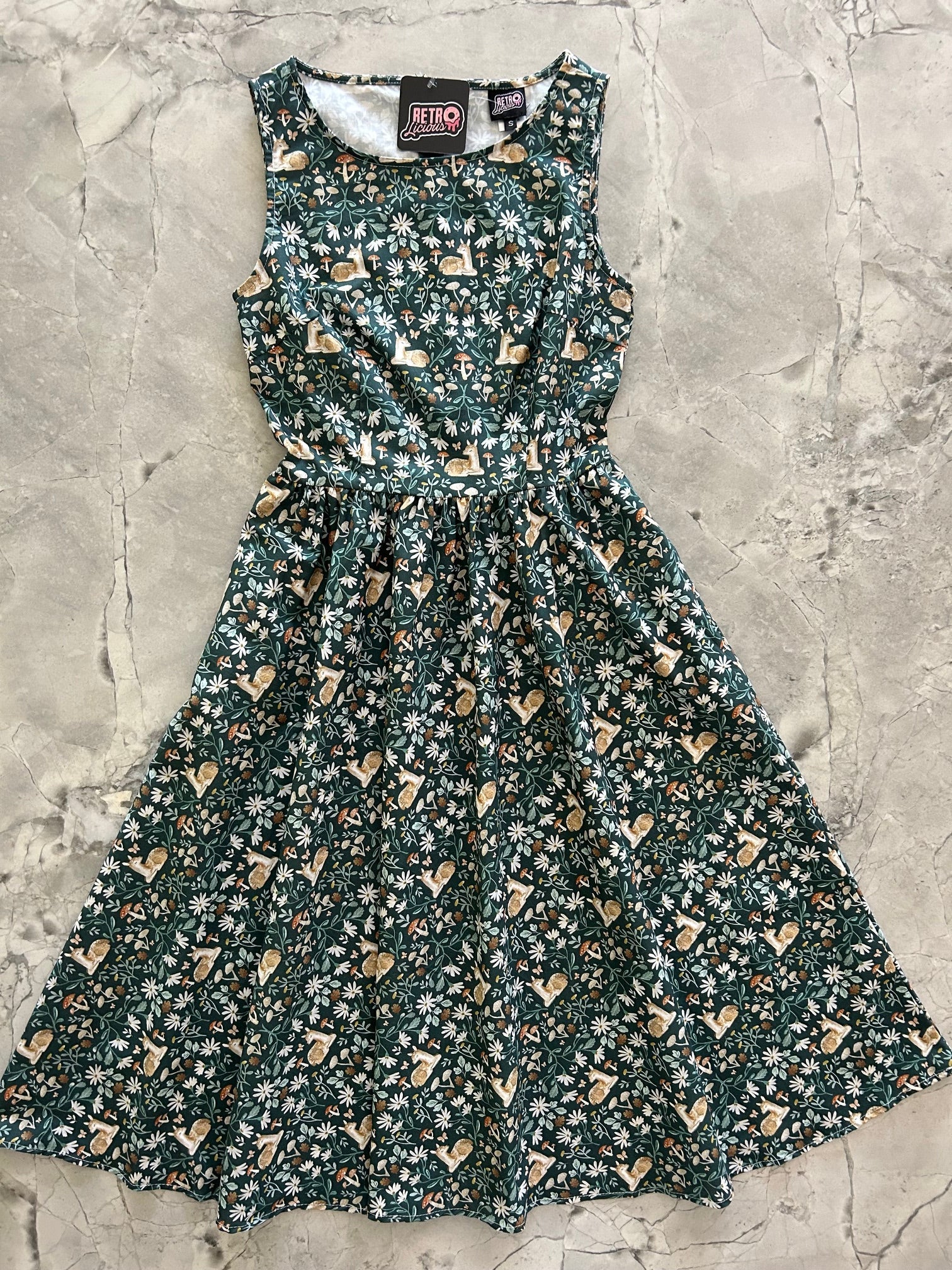 Deer Midi Dress