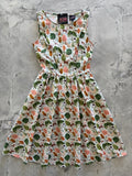 Woodland Vintage Dress in Cream