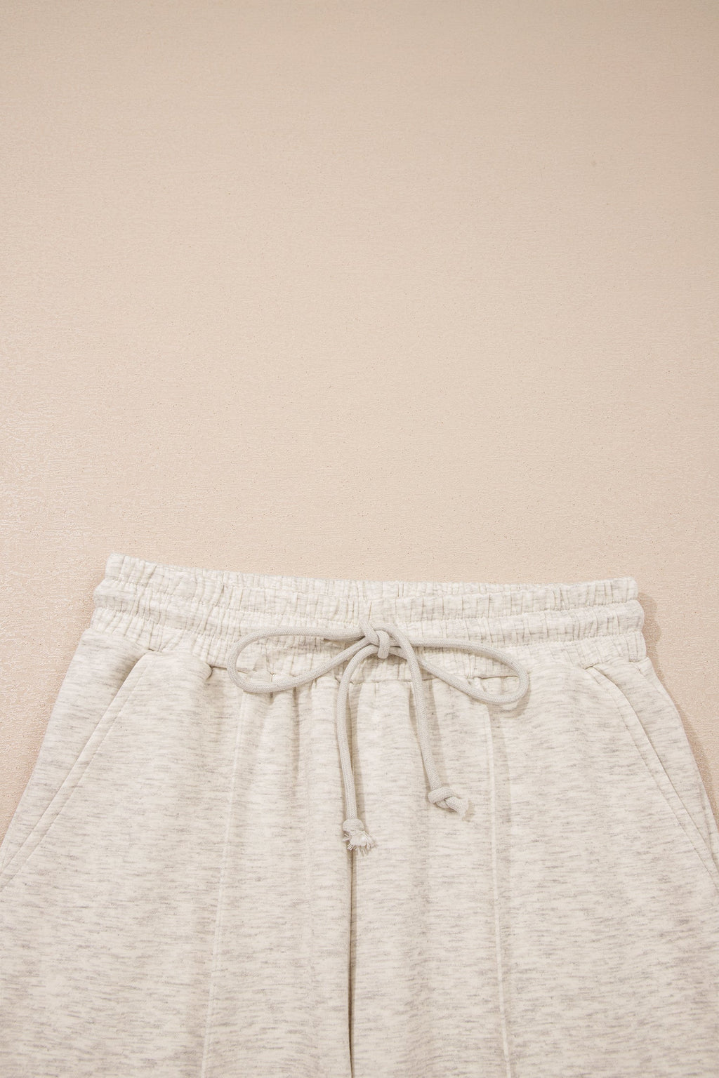 Solid Sporty Polo Tee & Drawstring Pants Set