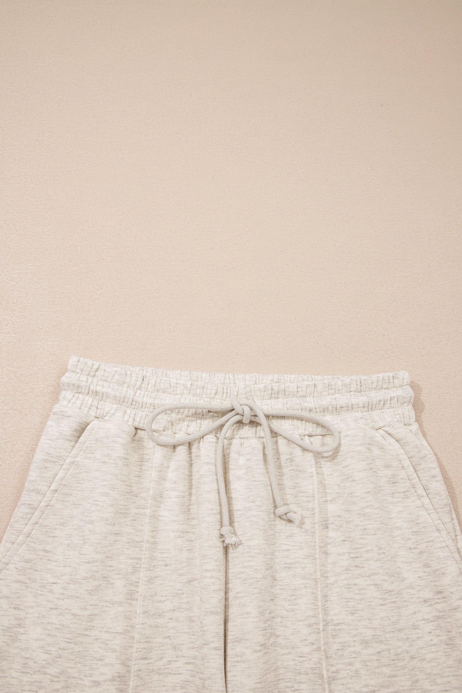 Solid Sporty Polo Tee & Drawstring Pants Set