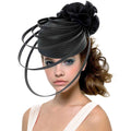 Fabric Pointed Elastic String Dressy Hat