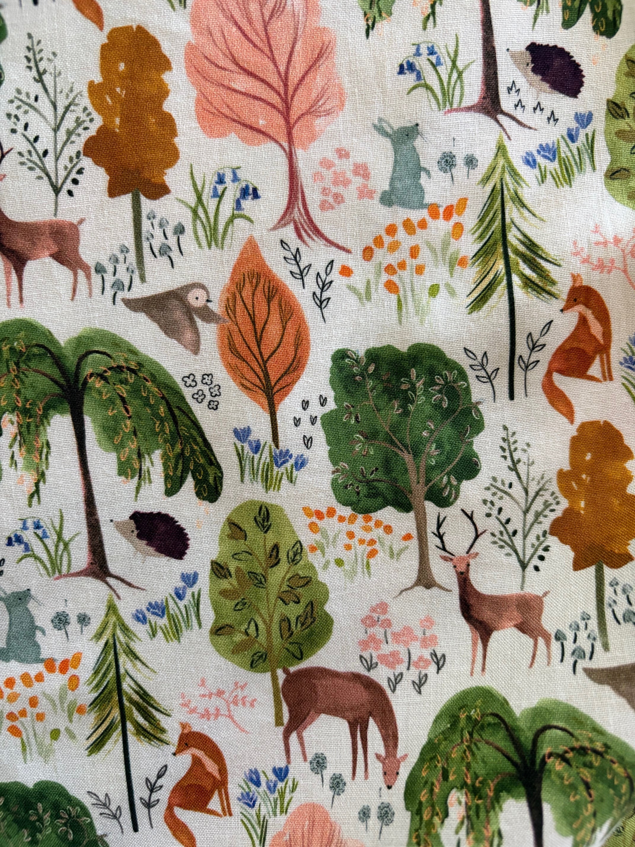 Woodland Vintage Dress in Cream