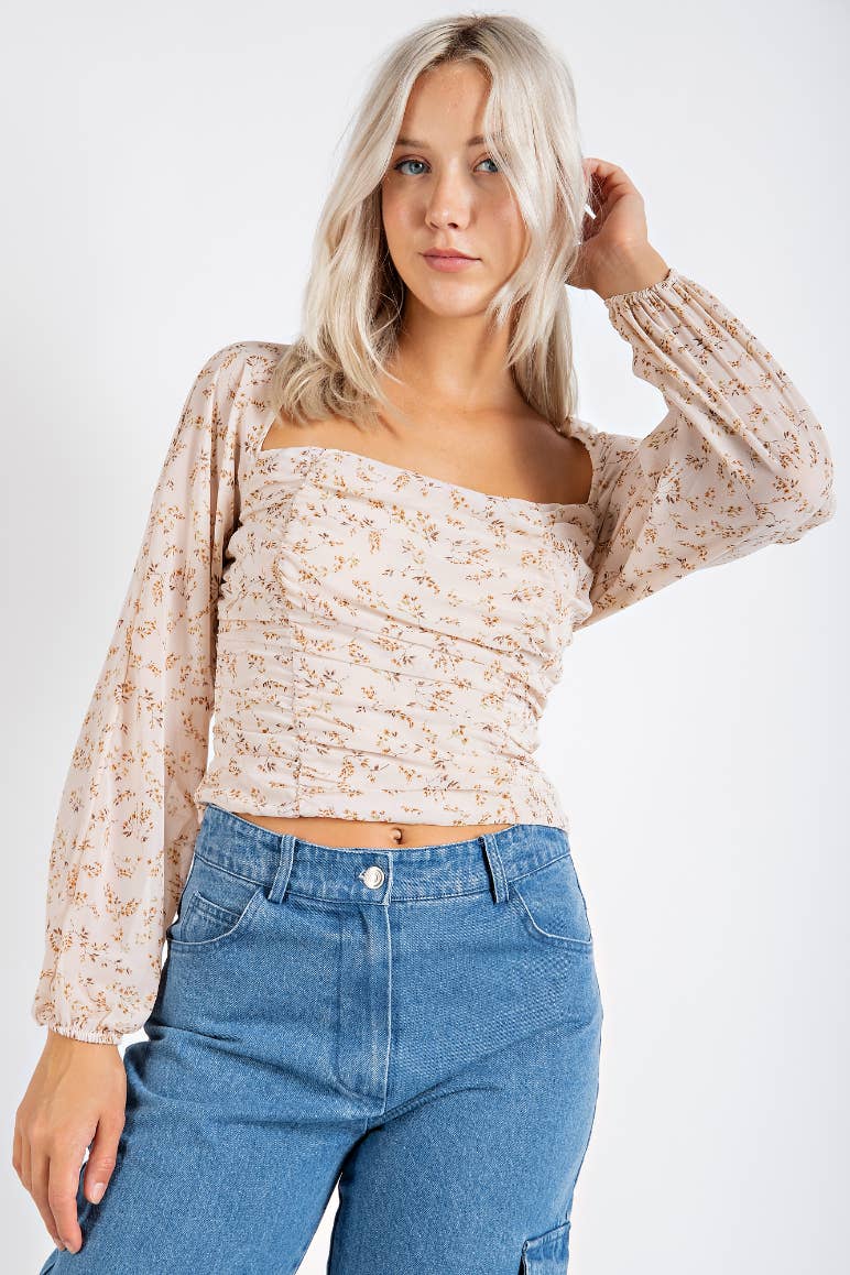 Sammi's Spring Floral Top